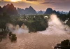Hình ảnh 'dữ dội hiếm thấy' của thác Bản Giốc
