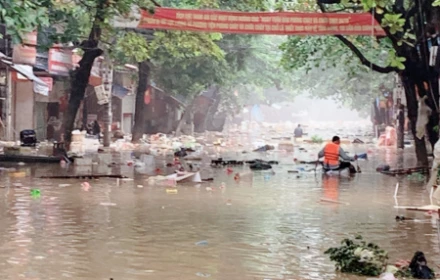 Hình ảnh Thái Nguyên sau khi nước rút, thiệt hại quá lớn