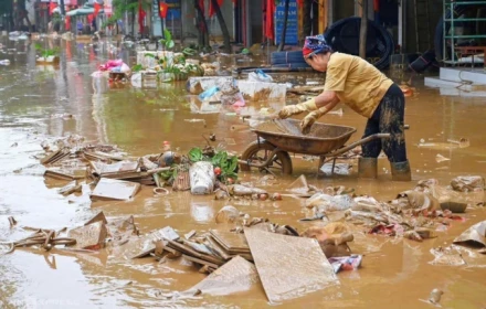LŨ RÚT, THÁI NGUYÊN HIỆN LÊN VỚI MỘT KHUNG CẢNH XÓT XA…