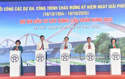 Cầu Trần Hưng Đạo khởi công ngày 9/10/2025