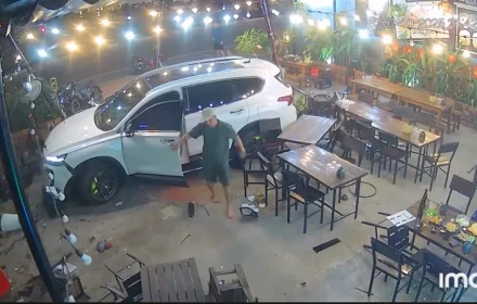 Vụ ô tô lao vào quán nhậu: Lái xe cố tình truy đuổi bạn nhậu