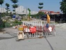Ô tô bị sụp hố, xe cứu hộ đến cũng sa lầy
