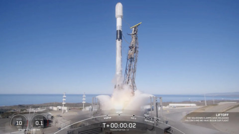 SpaceX phóng 131 tải trọng trên sứ mệnh đi chung xe Transporter-12