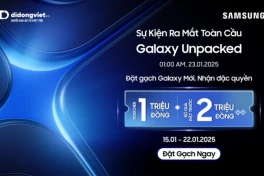Dòng Galaxy mới của Samsung đã bắt đầu mở “đặt gạch”, tham gia minigame tổng quà trị giá đến 100 triệu đồng