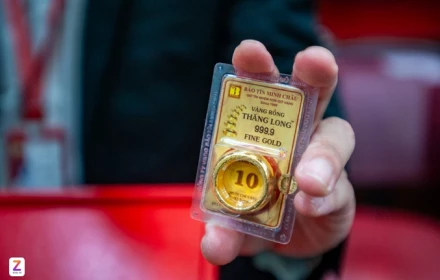 Một doanh nghiệp nâng giá vàng nhẫn lên 151,8 triệu đồng/lượng