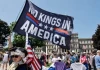 Biểu tình "Nước Mỹ không Vua" rầm rộ khắp Mỹ phản đối chính sách của ông Trump
