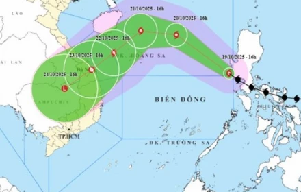Cập nhật mới nhất về bão số 12 - bão Fengsen
