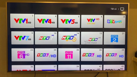 Loạt kênh VTV biến mất khỏi ứng dụng truyền hình
