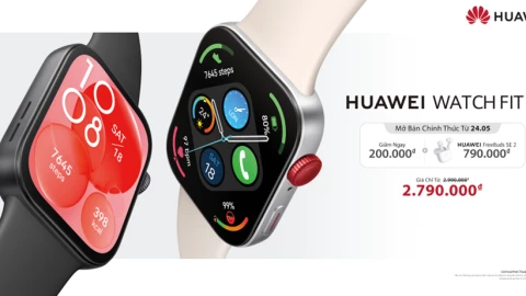 Huawei chính thức mở bán smartwatch Huawei Watch Fit 3 tại Việt Nam, tuyên bố đã nhận được 10.000 đơn đặt hàng