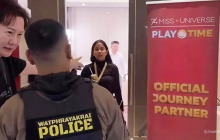 Cảnh sát ập vào nơi tổ chức Hoa hậu Hoàn vũ