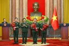 Hai Thứ trưởng Bộ Quốc phòng được thăng quân hàm Thượng tướng