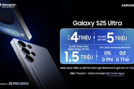 Đặt trước Samsung Galaxy S25 Series sẽ nhận được bộ quà tặng trị giá hơn 16 triệu đồng, lên đời tặng thêm đến 2 triệu đồng