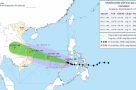 Bão số 13 đã vào Biển Đông, giật cấp 16, khu vực ven biển nước dâng cao đến 6m