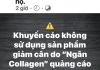 ⚠️Khuyến cáo không sử dụng sản phẩm giảm cân do “Ngân Collagen” quảng cáo!