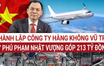 Tỷ phú Phạm Nhật Vượng lập công ty hàng không vũ trụ