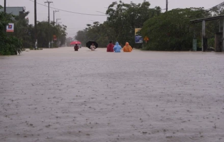 Đợt mưa lớn ở miền Trung sẽ vượt mức dự báo trước đó