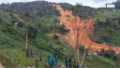 Sạt lở bất thường giữa trời nắng ở Đà Nẵng gây kinh hoàng: Hiện tượng hiếm gặp!