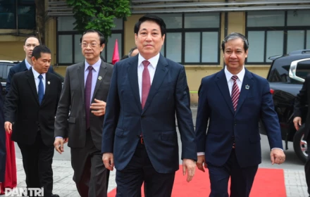 Chủ tịch nước Lương Cường dự Lễ kỷ niệm 20/11 tại Đại học Sư phạm Hà Nội