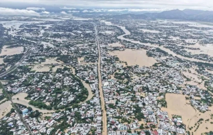 Khánh Hòa lũ vượt kỷ lục 39 năm