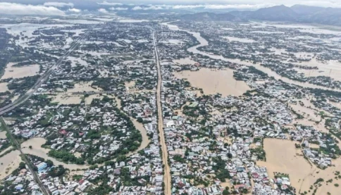 Khánh Hòa lũ vượt kỷ lục 39 năm