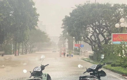 Đã nhìn thấy người dân xách hai can xanh-đen!