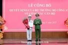 Chân dung tân Giám đốc Công an tỉnh Lạng Sơn 41 tuổi