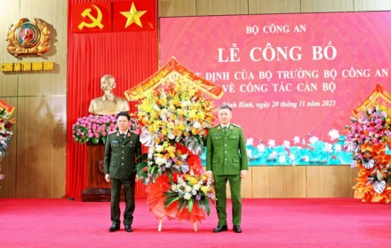 Bộ Công an điều động, bổ nhiệm 3 Giám đốc Công an tỉnh, Cục trưởng và Giám đốc Bệnh viện