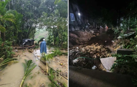 Clip hàng xóm gọi nhau ‘chạy lũ' giữa đêm khiến người xem nghẹn lòng