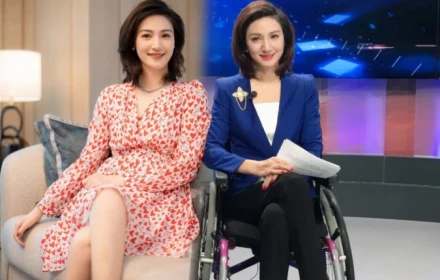 MC xinh đẹp bị căn bệnh tủy sống hiếm gặp, trở thành người dẫn chương trình trên xe lăn đầu tiên