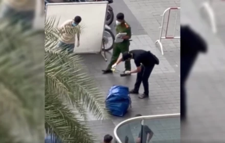 Vụ phát hiện thi thể trong túi trước sảnh chung cư ở TP.HCM: Hé lộ về nạn nhân và 2 nghi phạm