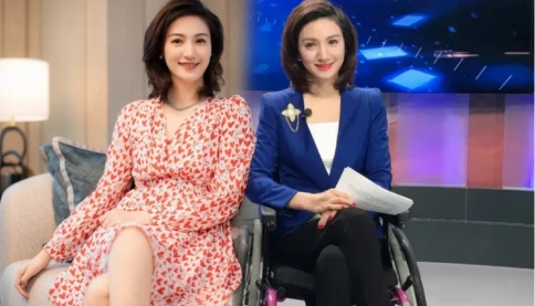 MC xinh đẹp bị căn bệnh tủy sống hiếm gặp, trở thành người dẫn chương trình trên xe lăn đầu tiên