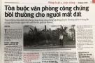 1 văn phòng công chứng phải bồi thường cho người mất đất hơn 7,4 tỉ đồng
