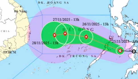Các khu vực miền Trung lại sắp đón bão số 15, bà con lưu ý