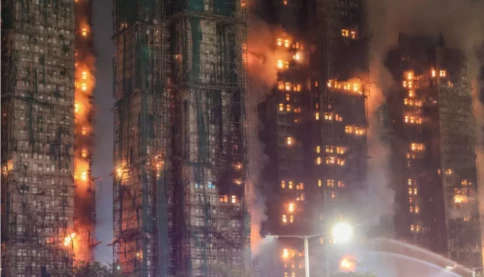 Tòa chung cư gặp thảm họa cháy ở Hong Kong có giá bán lên tới 20 tỷ đồng/căn