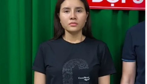 Cựu nữ tiếp viên hàng không Đinh Thị Thanh Tuyền và bạn trai ngoại quốc lập đường dây môi giới mại *** bạc tỷ ở TPHCM