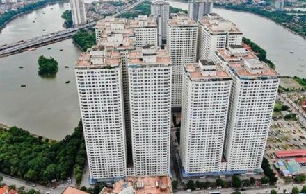 Chung cư đông dân nhất Hà Nội Linh Đàm bất ngờ cấm gửi xe điện