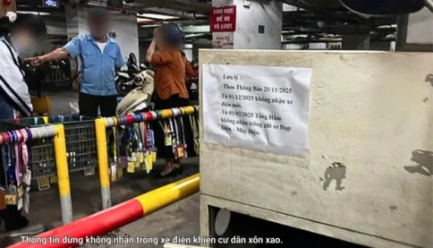 📣 Hà Nội: UBND Phường Hoàng Liệt yêu cầu chung cư HH Linh Đàm rút quyết định ngừng nhận xe điện
