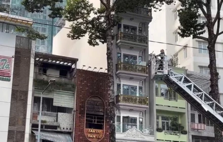 Vụ cháy tại đường Trần Hưng Đạo: 4 người tử vong trước khi nhập viện