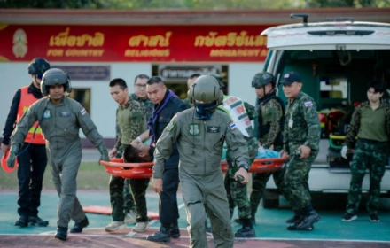 Campuchia - Thái Lan đấu súng