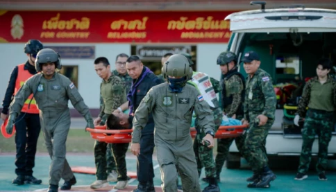 Campuchia - Thái Lan đấu súng