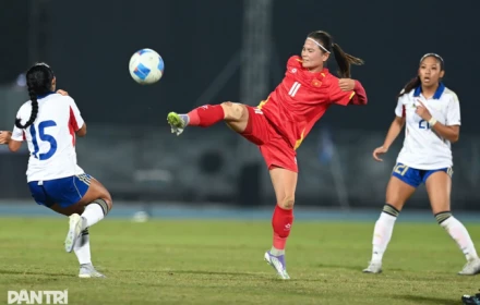 Phút bù giờ nghiệt ngã, tuyển nữ Việt Nam gục ngã trước Philippines