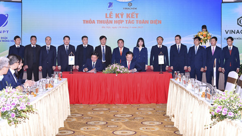 3 tập đoàn VNPT, Petrolimex và Vinachem bắt tay hợp tác