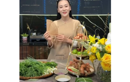 Vlog nấu ăn mới của Phương Oanh được chú ý