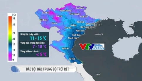 Dự báo thời tiết Hà Nội ngày 14/12/3035: Rét nhất cả đợt, tạnh ráo