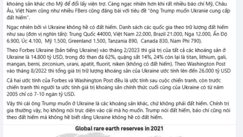 Bác Đỗ Cao Bảo ơi, ông Trump không sai đâu!