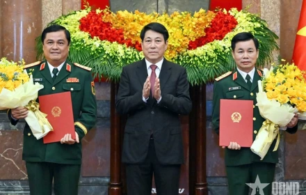 Chúng ta lại vừa có thêm hai Thượng tướng quân đội nữa  💐