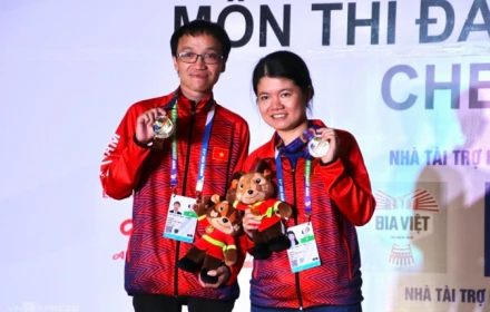 Chuyện tình đáng ngưỡng mộ của cặp vợ chồng lập kỳ tích cùng giành HCV SEA Games 33 cho đoàn Việt Nam