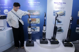 Loạt máy lau hút Tineco mới có thể “nằm phẳng”, lực hút khủng ra mắt ở Việt Nam