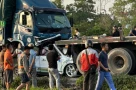 Nóng! Tạm giữ tài xế gây tai nạn liên hoàn trên quốc lộ khiến 2 người tử vong