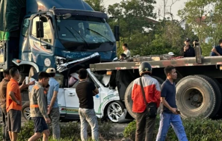 Nóng! Tạm giữ tài xế gây tai nạn liên hoàn trên quốc lộ khiến 2 người tử vong